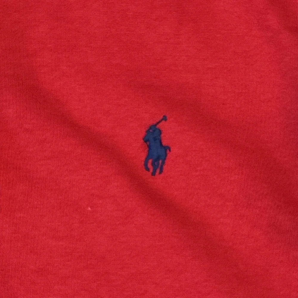 Polo Ralph Lauren Fleece Full-Zip Hoodie Mens 2XB Red Zip Up Comfortable Pony